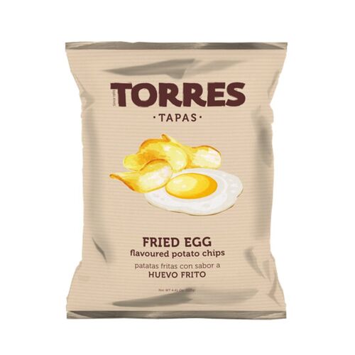 Torres Tapas Chips Saveur ?Uf Au Plat - 125 G