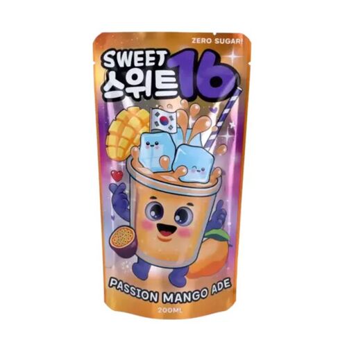 Sweet16 Ade Boisson Saveur Mangue Et Fruit De La Passion 200ml