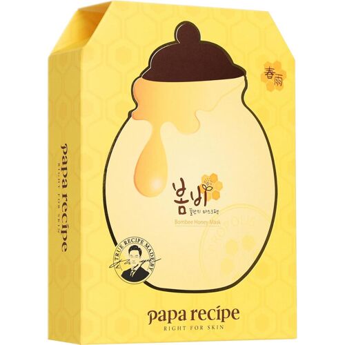 Papa Recipe Bombee Lot De 10 Masques Au Miel 