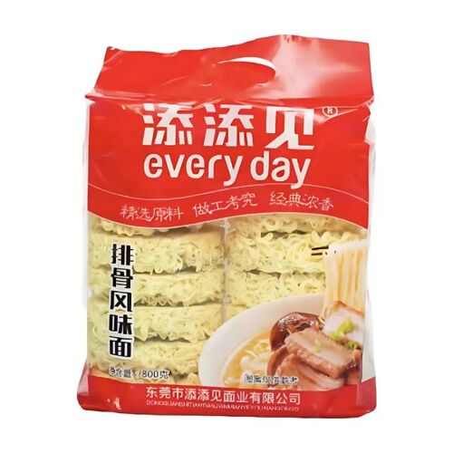 Tian Tian Jian Nouilles Saveur Côtes De Porc - 800 G