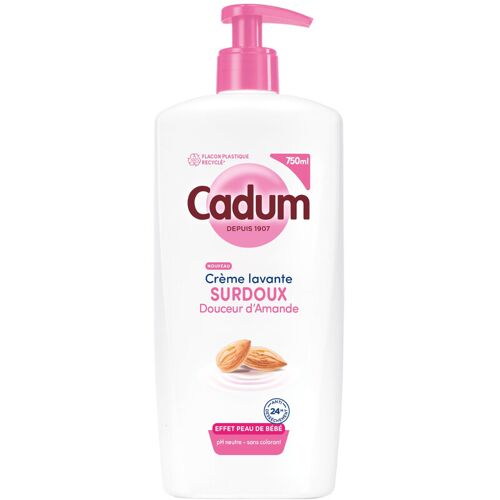 Cadum Maison Douceurs Parfumées Crème Nettoyante Superdoux Amande 750 Ml 