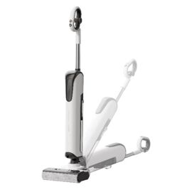Uwant D100 Aspirateur-balai eau et poussière 17 000 Pa avec aspiration, stérilisation LED, nettoyage automatique