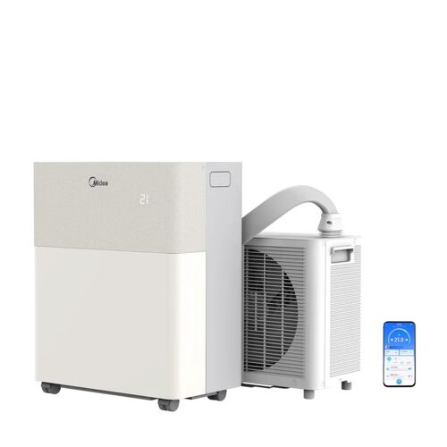 Midea PortaSplit-E 12K, climatiseur portable, Classe A+, pièces jusqu¿à 42 m², 39 dB(A)
