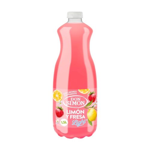 Don Simon Limonade Pétillante À La Fraise 1,5 L - Bouteille En Plastique