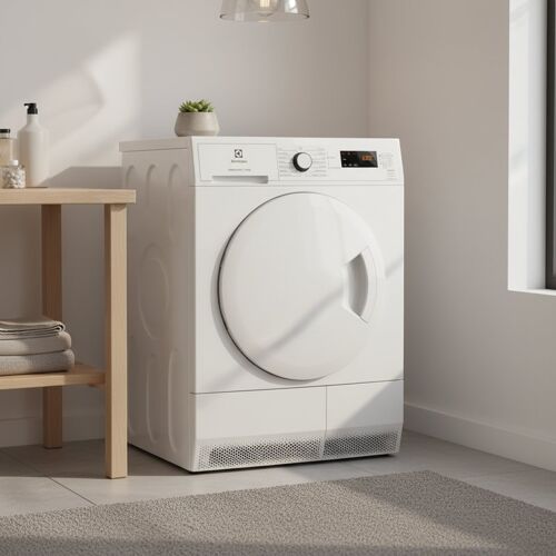Electrolux EDH1018CD GentleCare Sèche-linge à condensation - 8 kg avec réfrigérant au propane et OptiSense ¿ Blanc