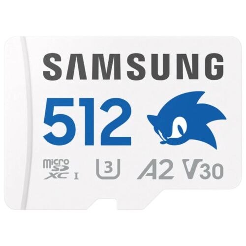 Samsung Carte microSD PRO Plus Sonic the Hedgehog 512 Go