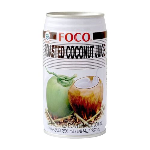 Foco Jus De Noix De Coco Torréfié Avec Pulpe, 350 Ml