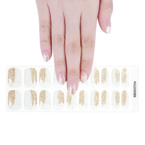Meomagic 14-41 Autocollants Gels Pour Ongles - 20 Pièces 