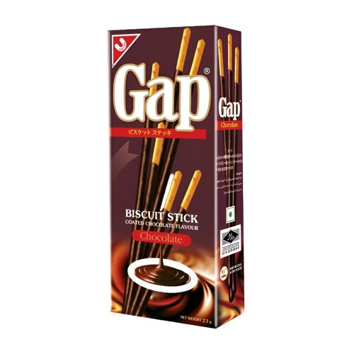 Gap Biscuit Stick Bâtonnets Enrobés De Chocolat - 23 G