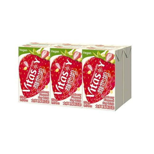 Vita Boisson Au Soja Saveur Fraise 6 X 250 Ml