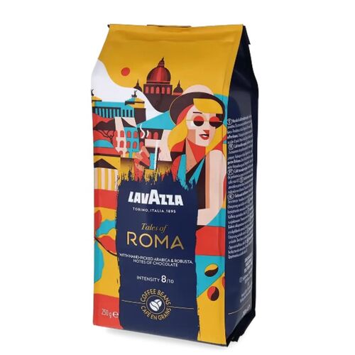Lavazza Café Moulu Tales Of Roma Intensité 8 200g