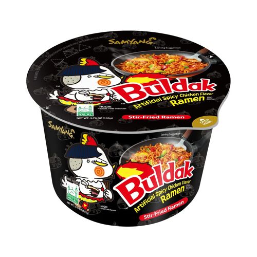 Samyang Buldak Nouilles Instantanées Saveur Poulet Épicé - 105 G