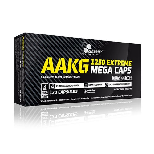 Body&fit Aakg Extreme 1250 Mega Caps - 120 Capsules