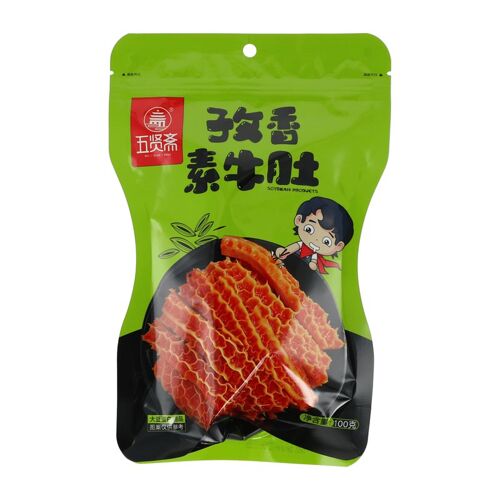 Wuxianzhai Imitation De Tripes Au Cumin Végétariennes - 100 G