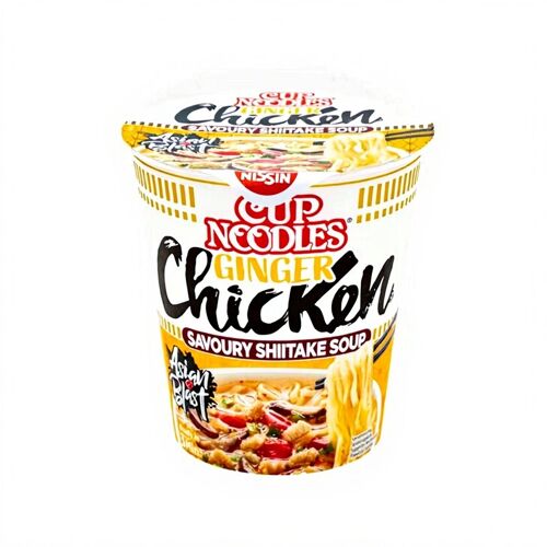 Nissin Nouilles Instantanées En Cup Poulet Au Gingembre 8 X 63 G Boîte