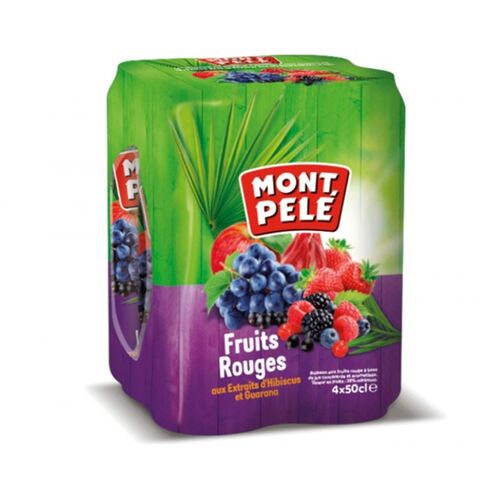 Montpele Boisson Aux Fruits Rouges - 4 X 50 Cl