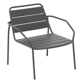 Hespéride Fauteuil Phuket - Gris Graphite