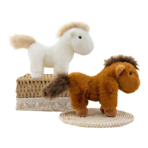 Peluche Oudiao Chevalon beau et mignon 22 cm (Modèle aléatoire)