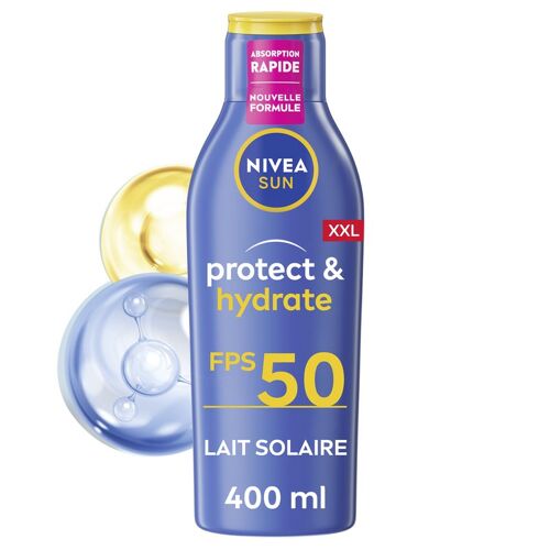 Nivea Sun Potect & Hydrate Lait Protection Solaire Spf 50+ - 400 Ml 