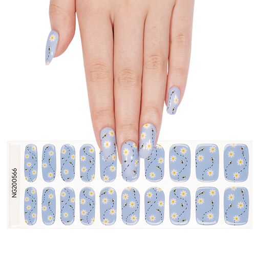 Meomagic 14-267 Autocollants Gels Pour Ongles - 20 Pièces 
