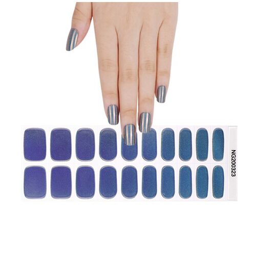 Meomagic 14-143 Autocollants Gels Pour Ongles - 20 Pièces 