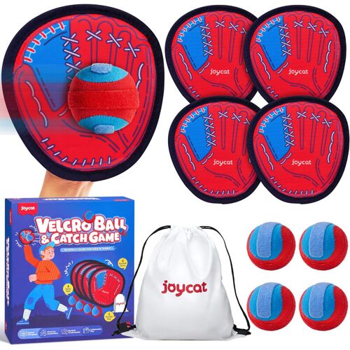 Jeu De Balle À Scratch Et Boules À Velours Pour Bébé, Tout-Petit Et Enfant, Jeu De Plage Et De Jardin, Loisirs Sportifs Et D¿Extérieur Pour La Famille, Idée Cadeau Anniversaire, Pour Garçons Et Filles, De 3 À 12 Ans