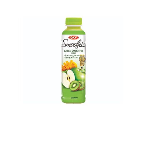 Okf Smoothie Saveur Pomme Verte, Kiwi Et Mangue - 500 Ml