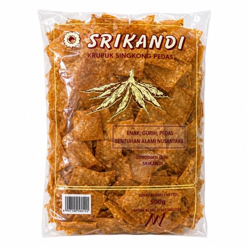Srikandi Crackers De Manioc Épicés - 1 Kg