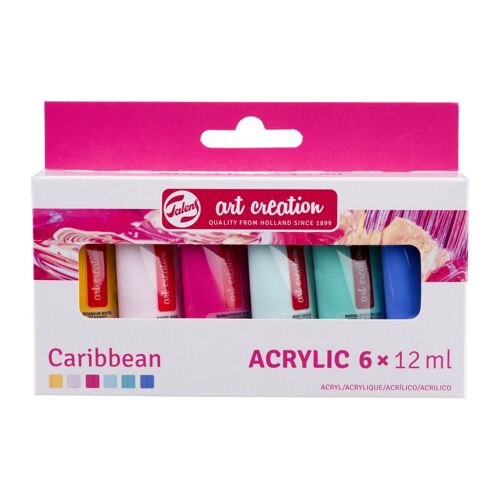 Talens Art Creation Set Acrylique Caribbean | 6 X 12 Ml