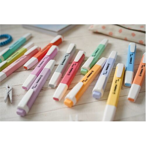 Stabilo Swing Cool Pastel Coffret De 14 Surligneurs Format Stylo
