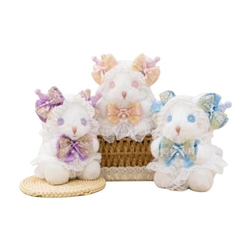 Jouet en peluche chat Lolita 18 cm (Sélection aléatoire)