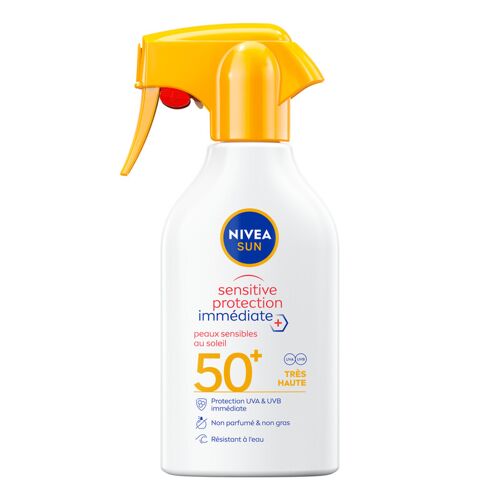 Nivea Sun Sensitive Spray Protection Solaire Spf50+ 250ml 