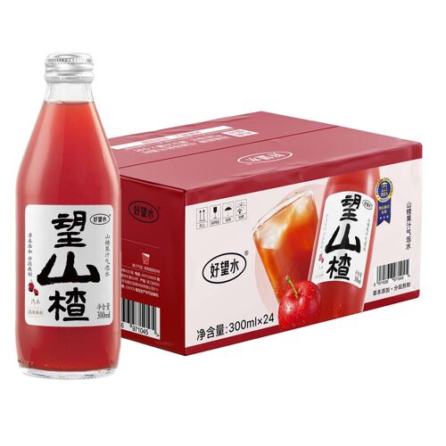 Hao Wang Shui Boisson Pétillante À L¿Aubépine - 24 X 300 Ml