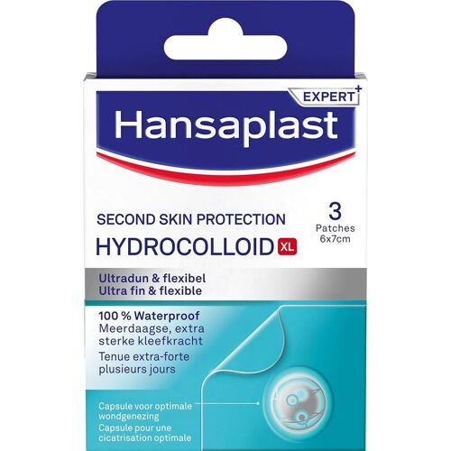 Hansaplast Pansements Plaies Second Skin Hydrocolloïdes Xl X3 