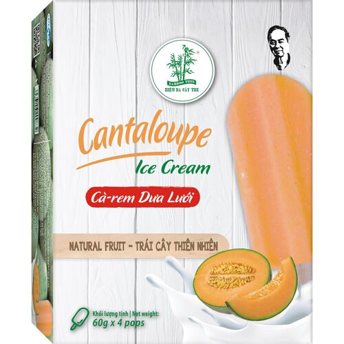 Bamboo Tree Bâtonnet Glacé Cantaloup 4 X 60g