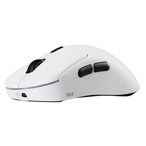 Rapoo VT3 MAX Souris gaming sans fil ultra légère avec design asymétrique, polling rate 8K et 10 boutons programmables - Blanc