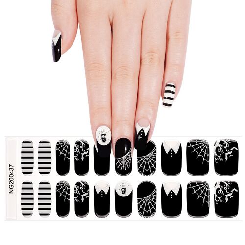 Meomagic 14-191 Autocollants Gels Pour Ongles - 20 Pièces 