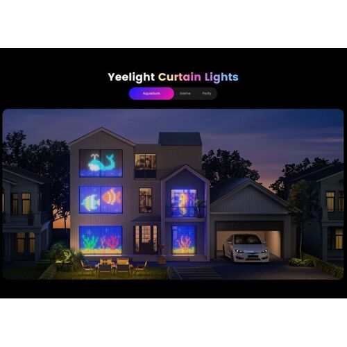 Yeelight Rideau Lumineux 12 V - 1,5 M X 2 M