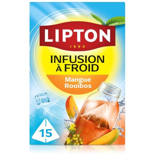 Lipton Infuse À Froid Mangue Rooibos 15 Sachets