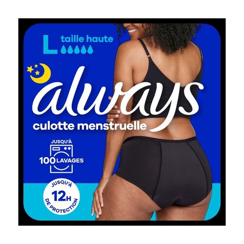 Always Culotte Menstruelle Taille Haute L - 42-44 - 1 Unité 
