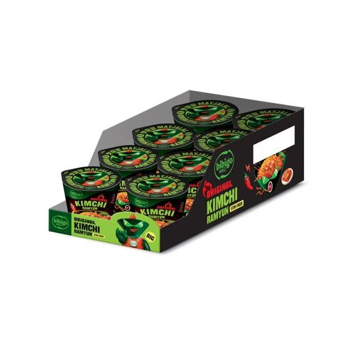 Bibigo Ramen Au Kimchi Saveur Originale - 8 X 98 G