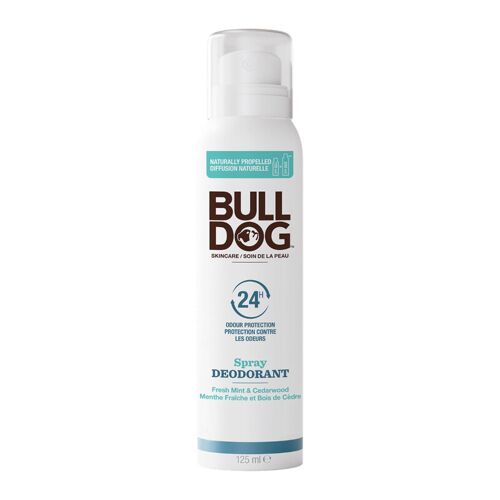Bulldog Skincare Menthe Fraà®Che & Bois De Cèdre - Déodorant Spray Naturel - 125ml 