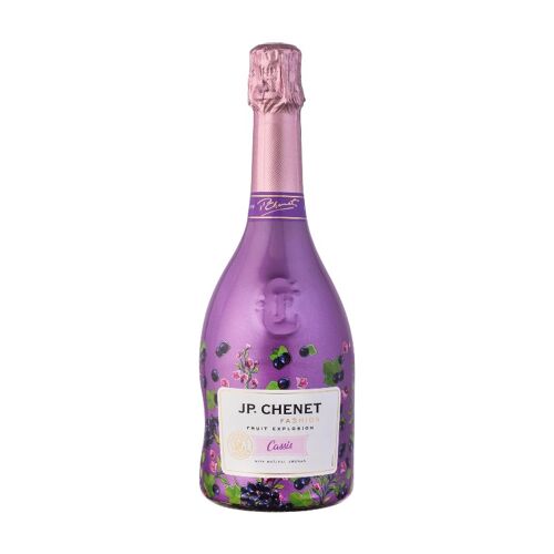 Jp Chenet Fashion Fruit Explosion Vin Mousseux Aromatisé Cassis - 75 Cl