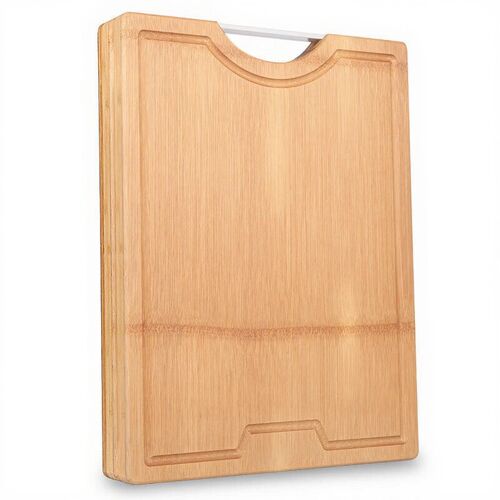 Cooker King Planche À Découper Épaisse Réversible En Bambou - 38 X 28 X 3 Cm