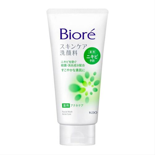Kao Biore Acne Care Crème Nettoyante - 130 G 