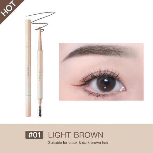 Judydoll Skinny Triangular-Shaped Eyebrow Pencil #01 Ash Brown 