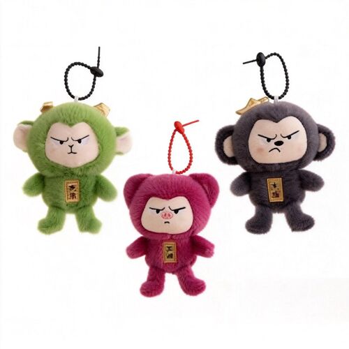 Série de porte-clés en peluche QD DC Zodiac 13 cm