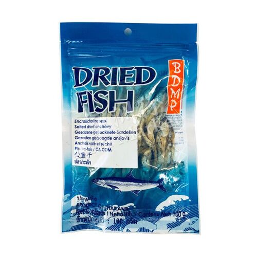 Bdmp Anchois Salés Et Séchés - 100 G