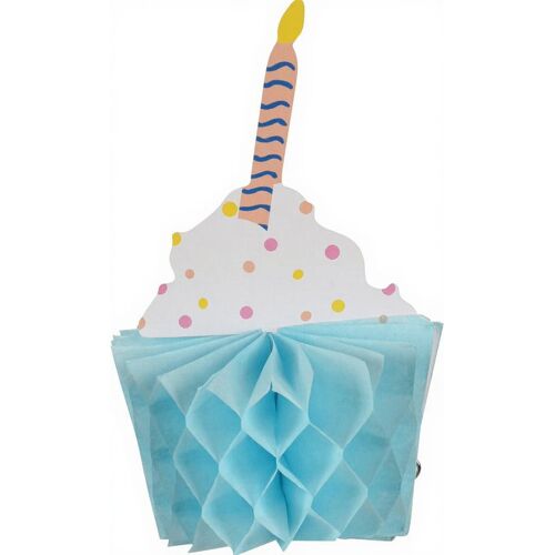 Lot de 6 décorations d'anniversaire - 12 cm