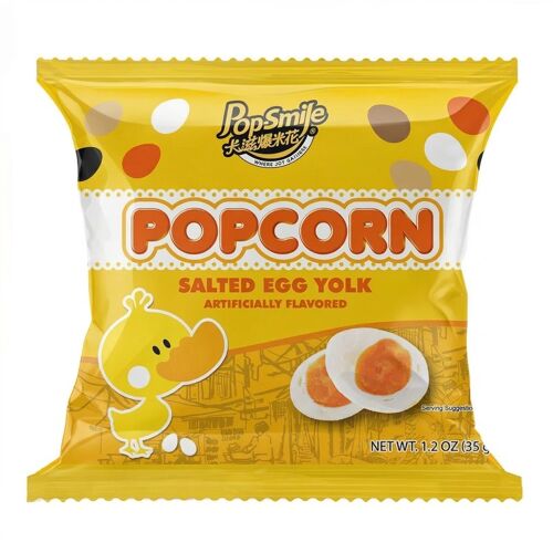 Pop-Smile Popcorn Au Jaune D'?Uf Salé - 35 G